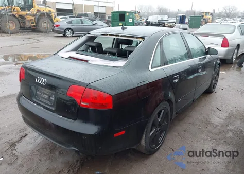 2008 Audi A4 2.0T/2.0T Special Edition from USA, damaged, VIN WAUBF78EX8A089756